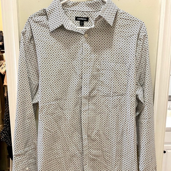 Express Mens Button Down Shirt - Picture 1 of 3